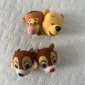Disney Chip and Dale Hair Accessories - Brown and Cream